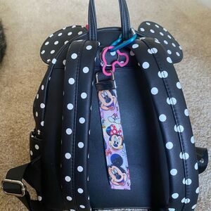 Disney Mickie Minnie Mouse Key Chain Set